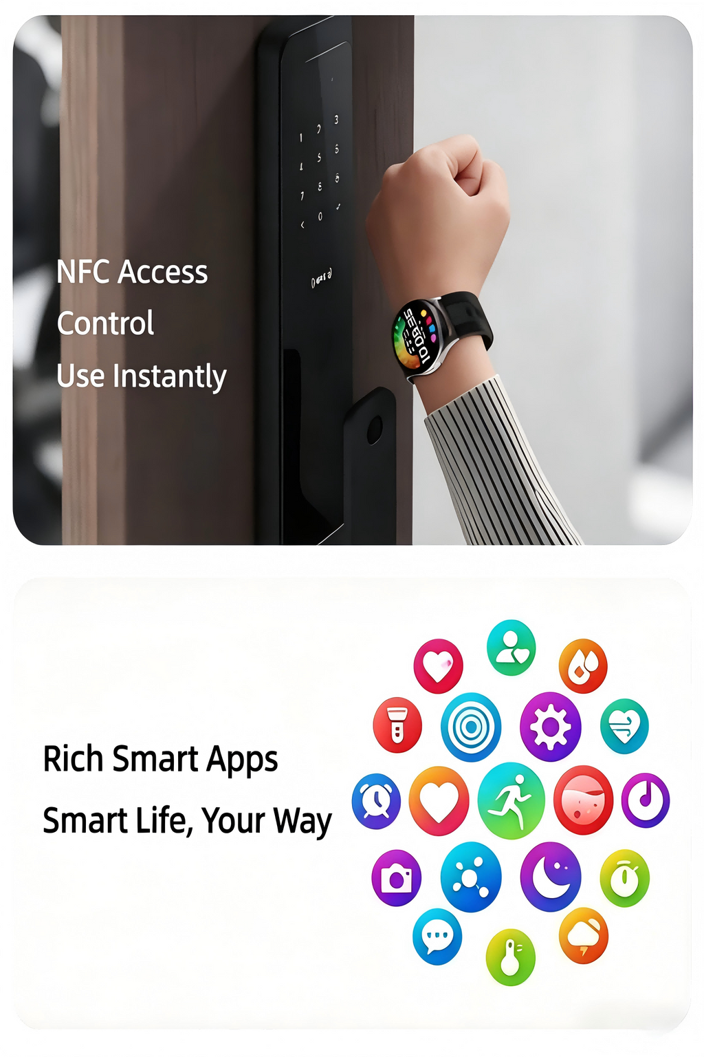 W9 Air-Pump Wellness Watch with ECG