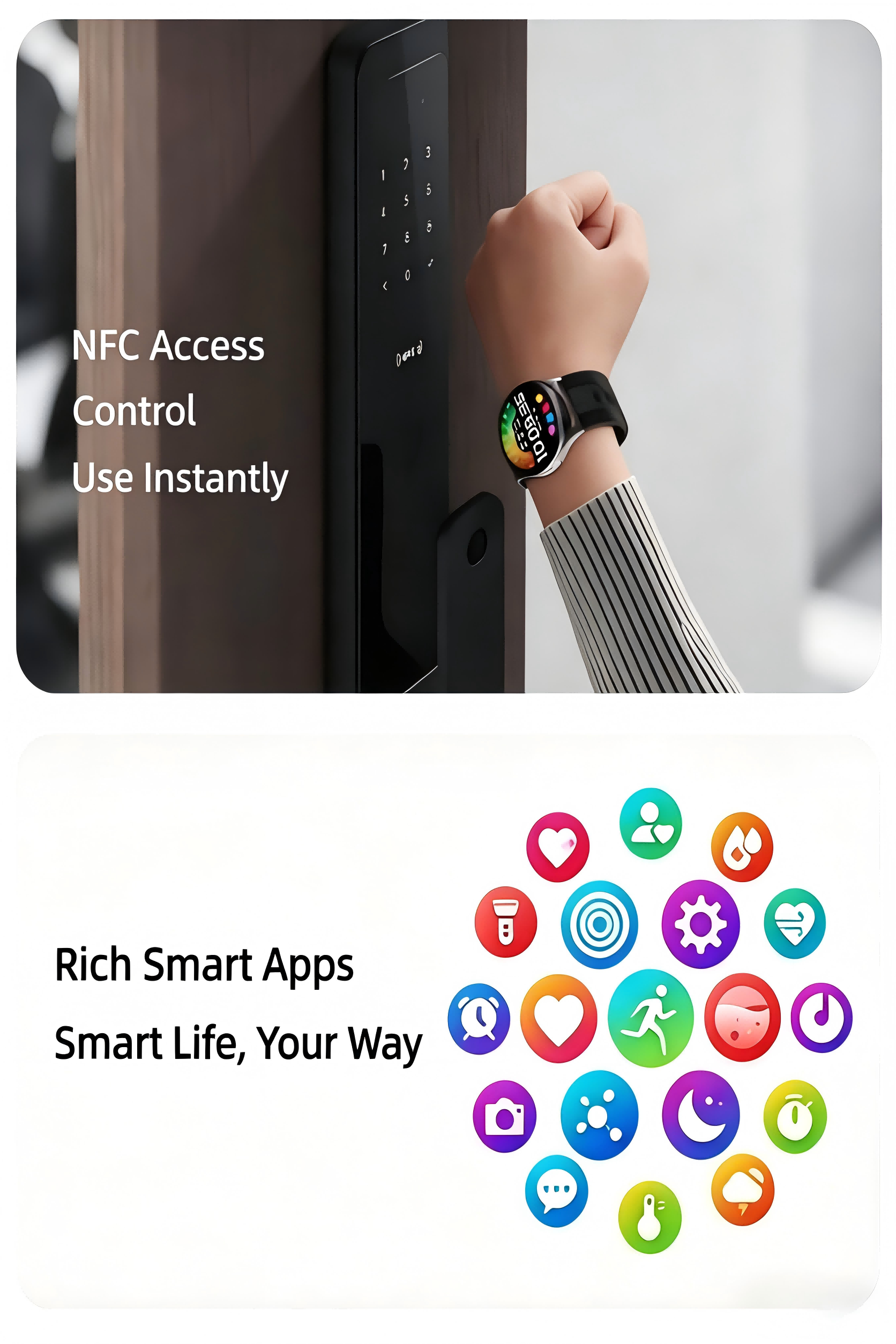 W9 Air-Pump Wellness Watch with ECG